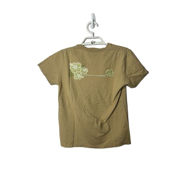 Vintage PIKO HAWAIIAN LONGBOARD Wear Surf Art Tee Shirt‎ Artwork Culture Youth L - Picture 2 of 2